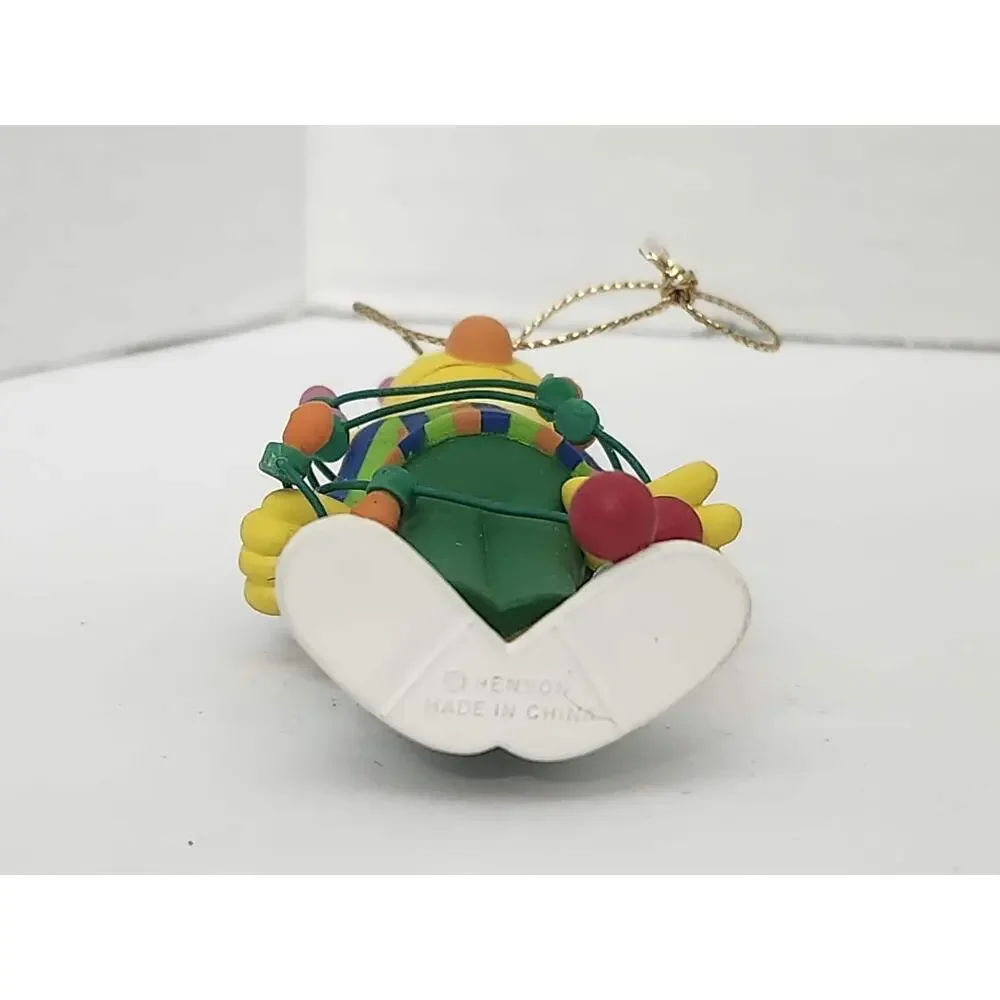 1992 Grolier Bert Christmas Lights Sesame Street Ornament Jim Henson Boxed